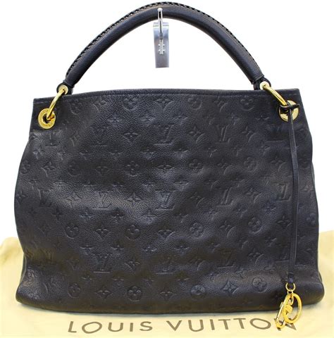 louis vuitton bleu infini monogram empreinte artsy mm bag